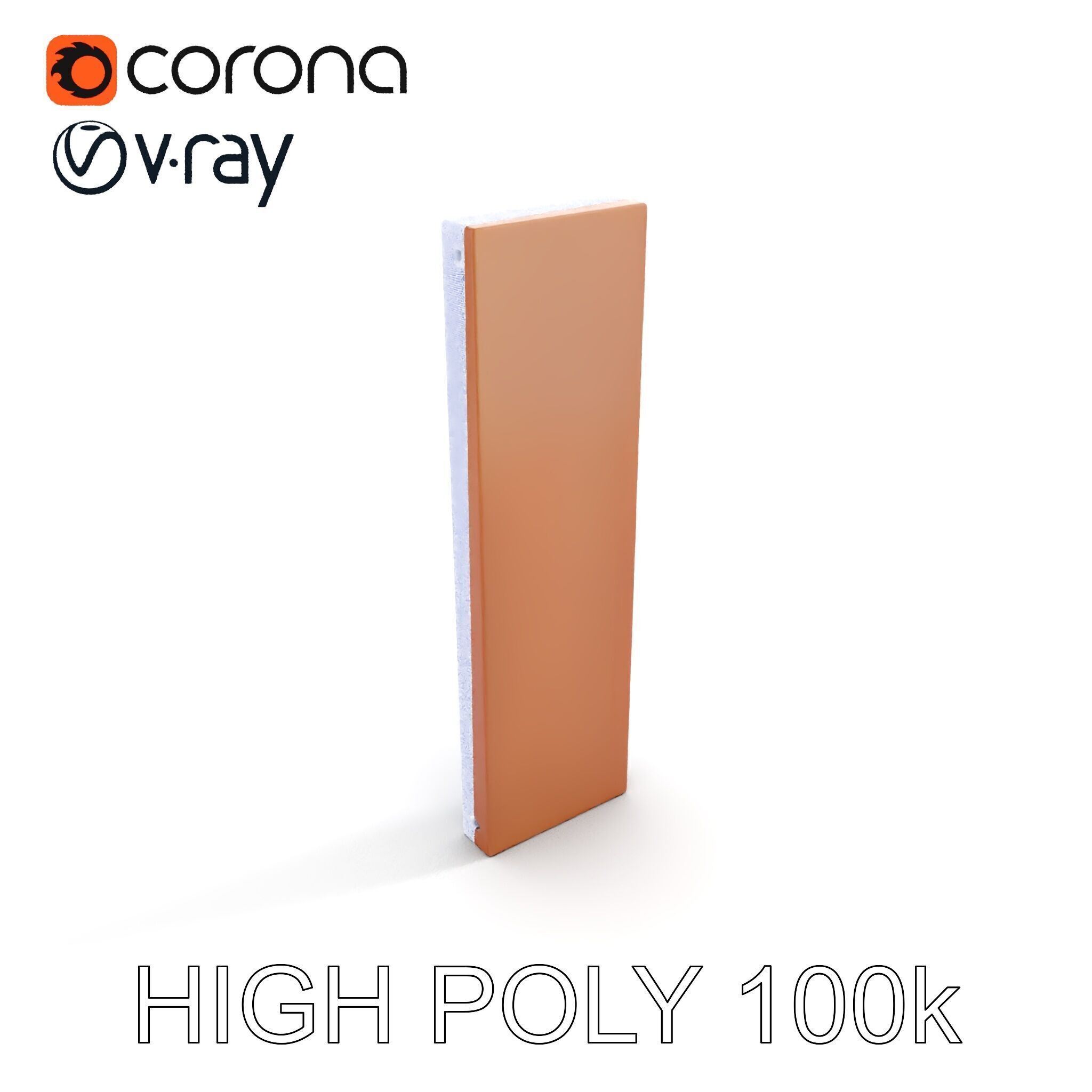 Perforated Metal Panel Wall Model Pack Low-poly 3D model_27