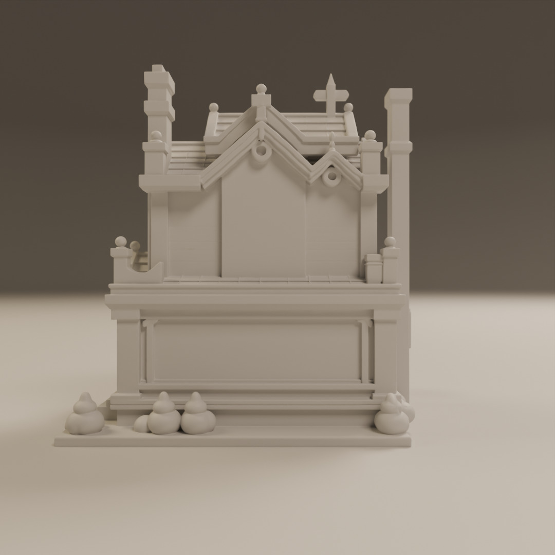 house model 3D print model_3