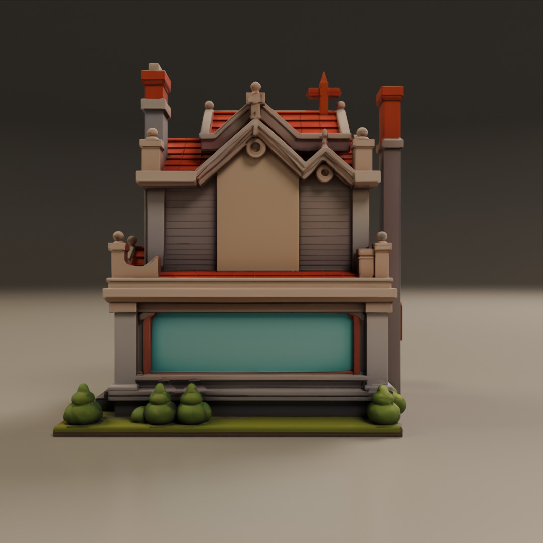 house model 3D print model_11