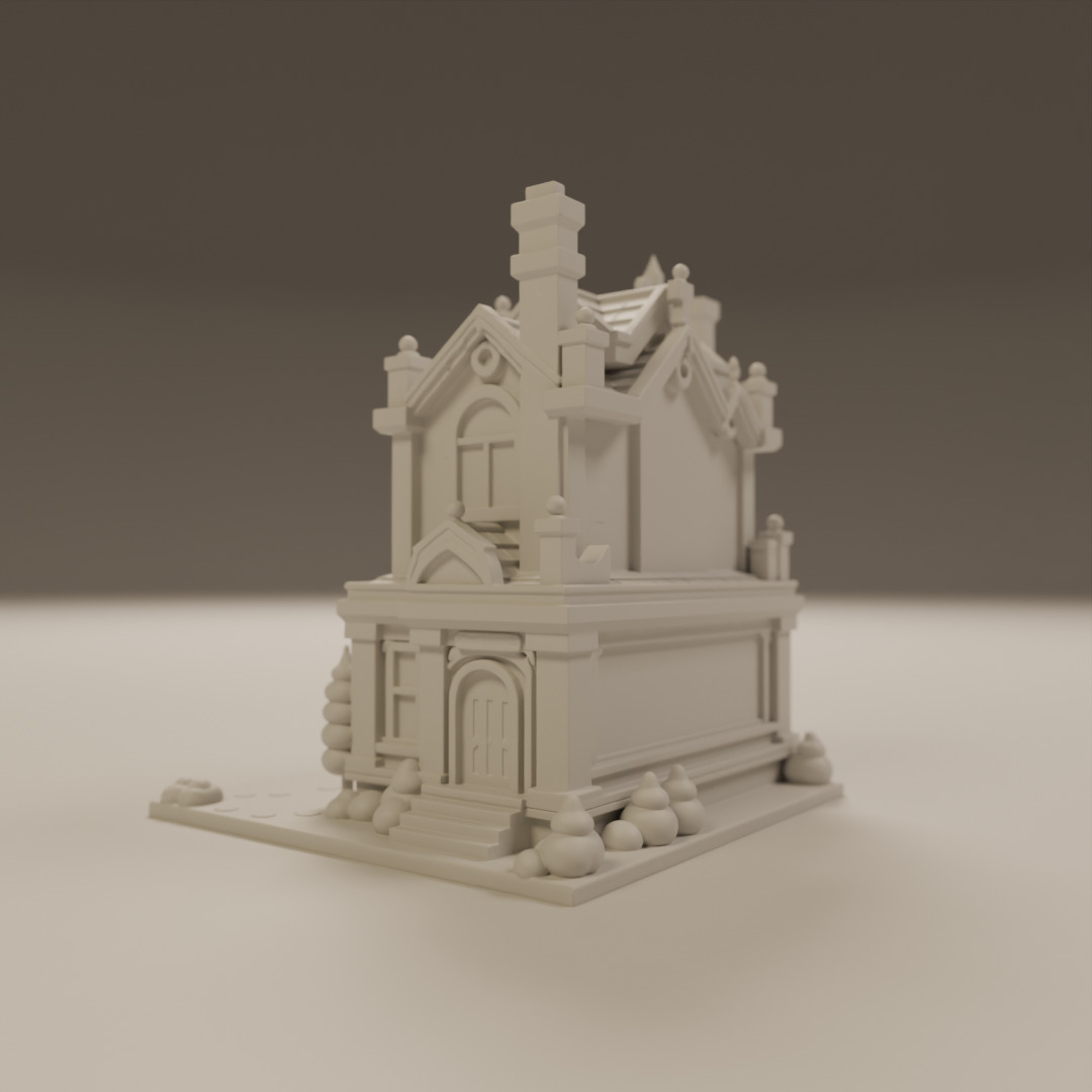 house model 3D print model_6