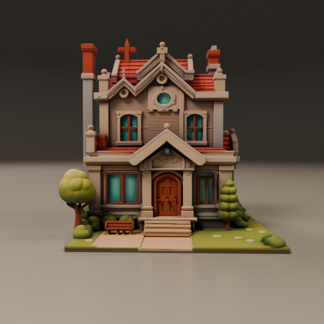 house model 3D print model_16