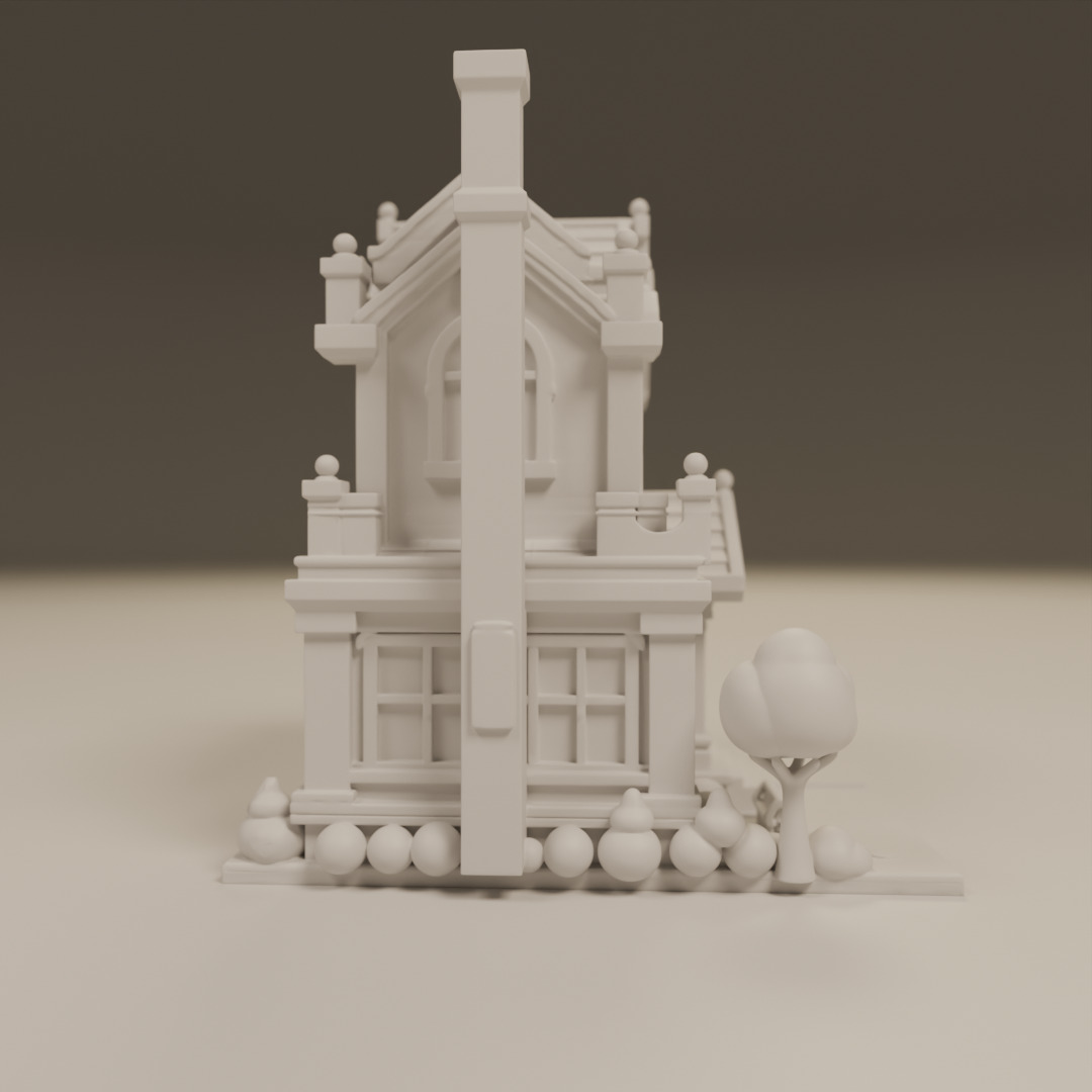 house model 3D print model_1
