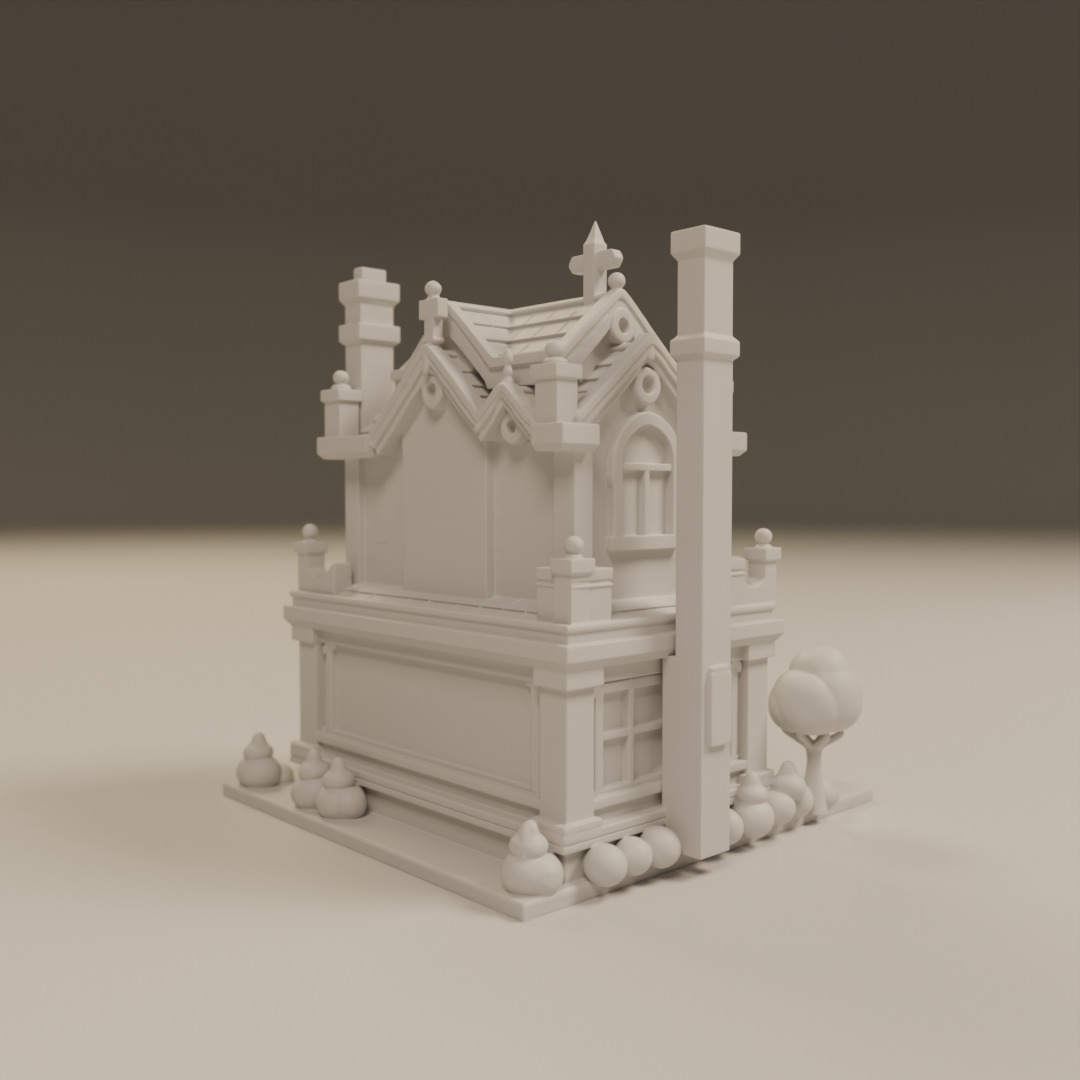 house model 3D print model_7