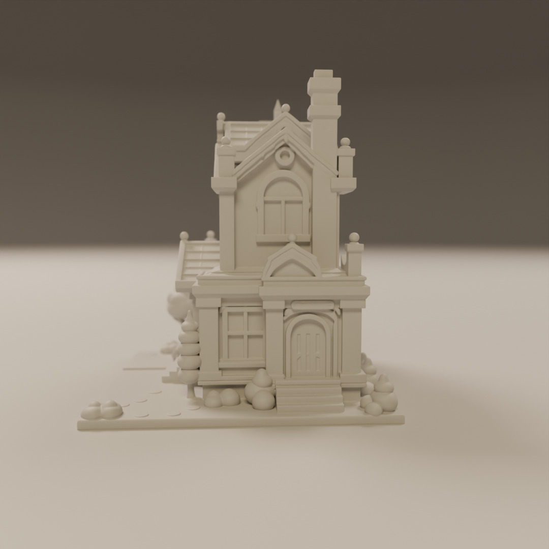 house model 3D print model_2