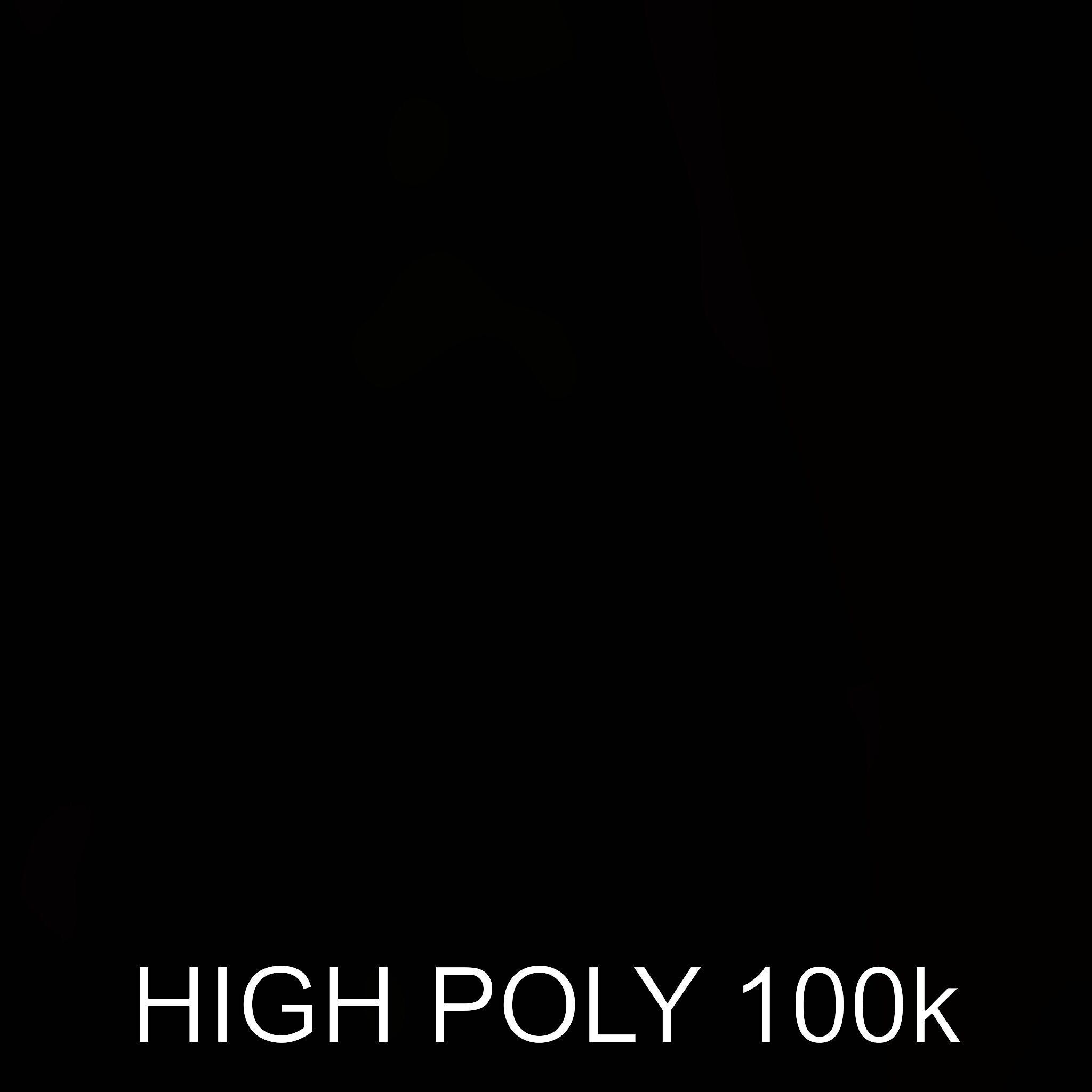 Rustic Geometric Sculpture Model Pack Low-poly 3D model_18