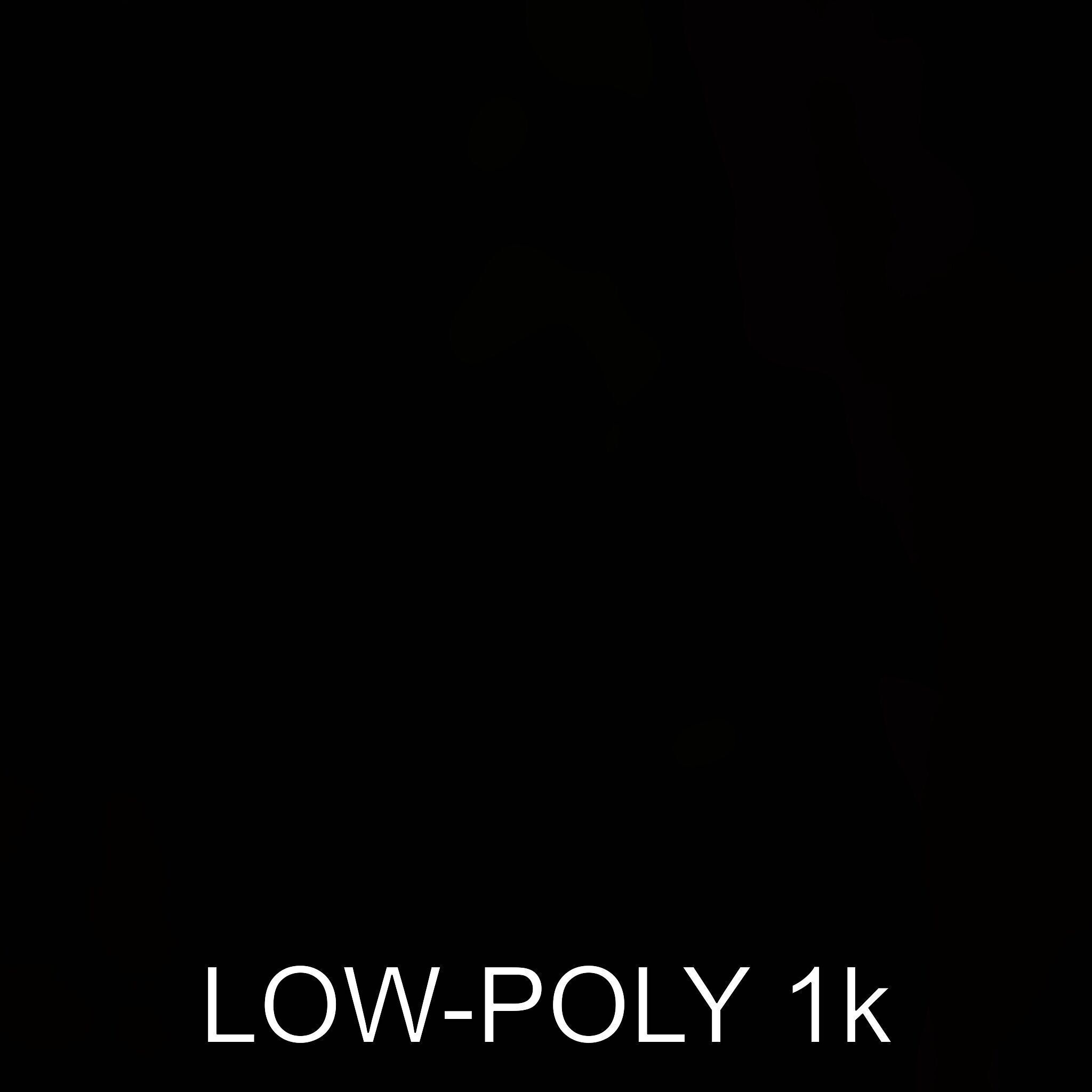 Rustic Geometric Sculpture Model Pack Low-poly 3D model_9