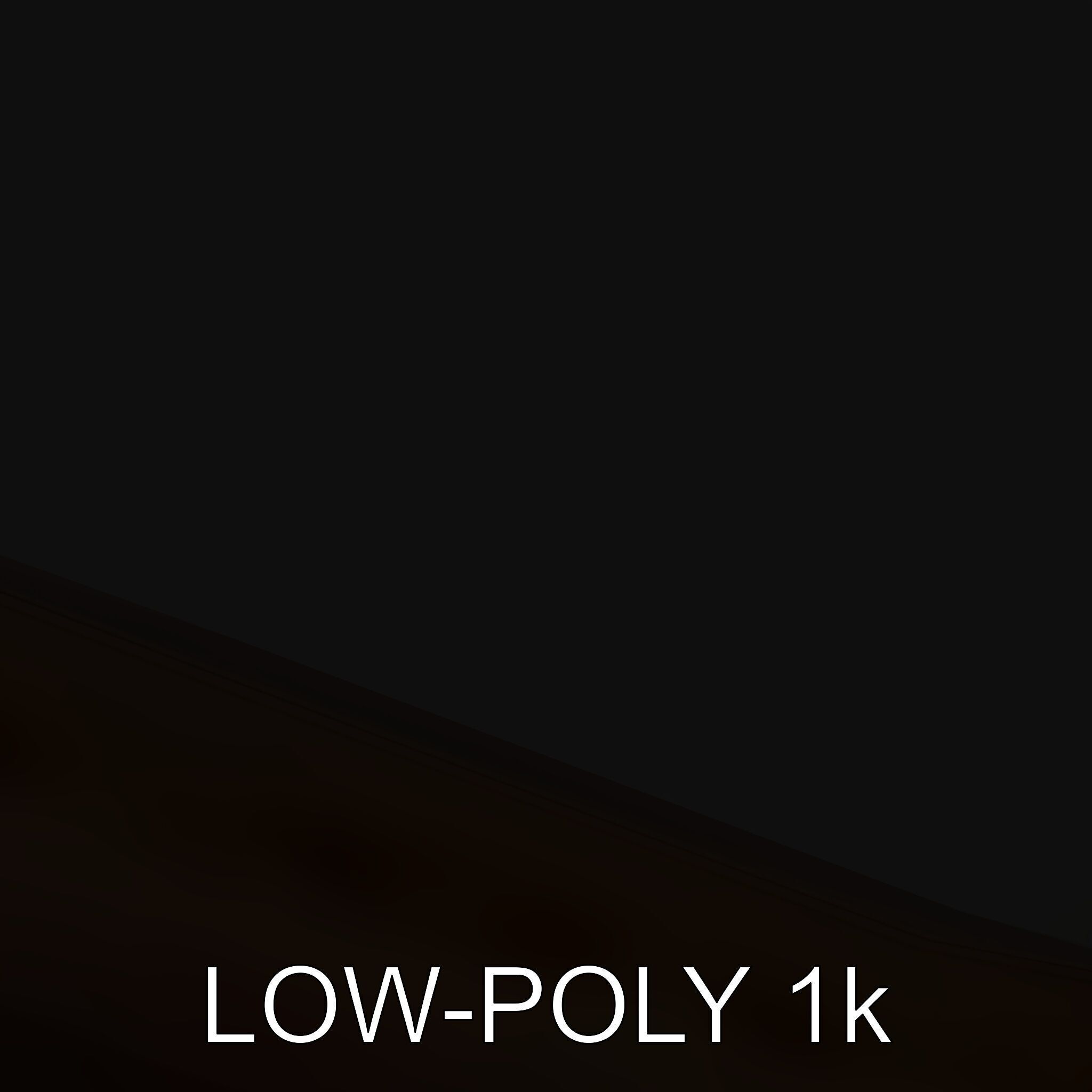 Rustic Geometric Sculpture Model Pack Low-poly 3D model_7