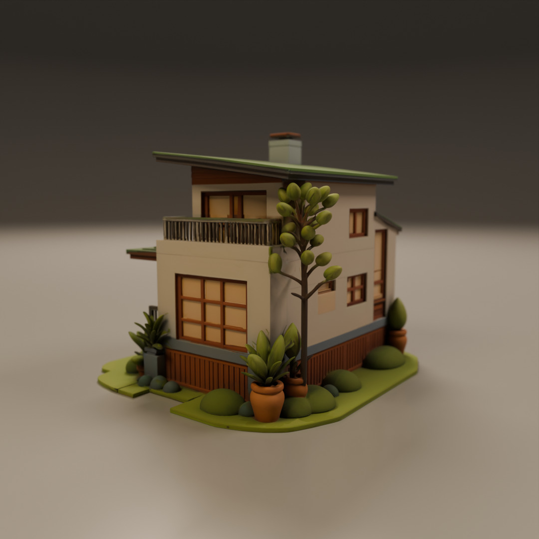 house model 3D print model_14