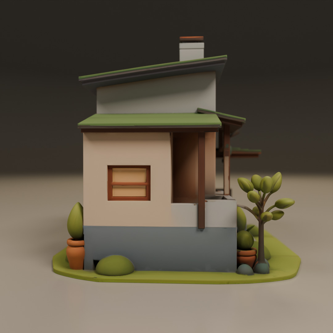 house model 3D print model_9