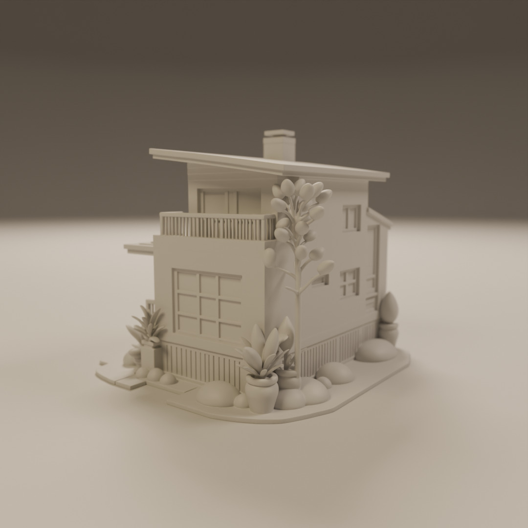 house model 3D print model_6