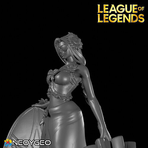 LEONA POOL PARTY - LEAGUE OF LEGENDS 3D print model