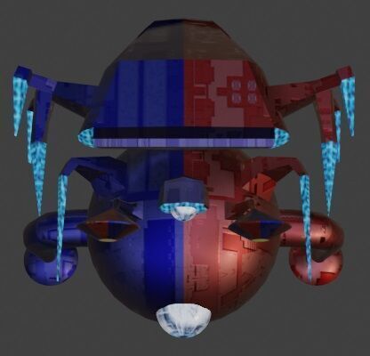 Sci-Fi Robot Enemy 001 Low-poly 3D model_6