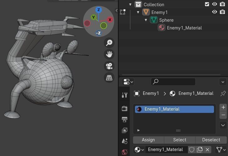 Sci-Fi Robot Enemy 001 Low-poly 3D model_9