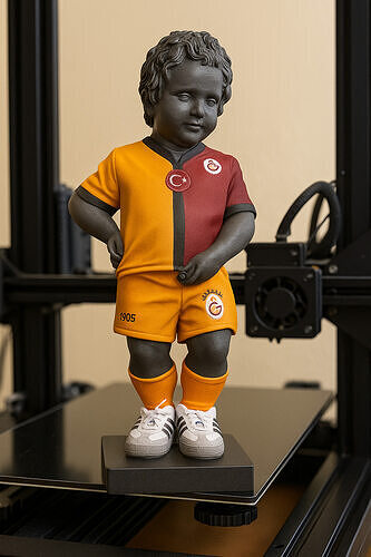 Manneken Pis Galatasaray 3D Print Model Statue 3D print model