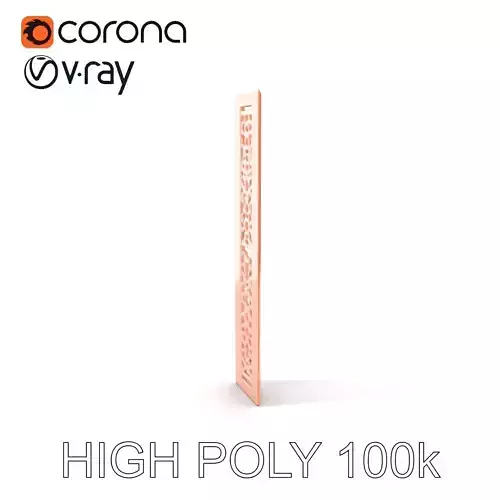 Decorative Lattice Panel Model Pack