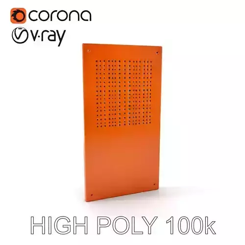 Rustic Metal Wall Panel Model Pack