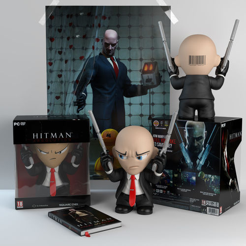 Hitman Agent 47 Vinyl Toy 3D model