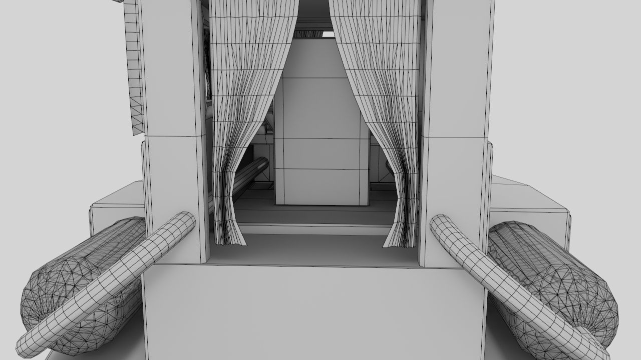 The Necromancer organ Low-poly 3D model_23