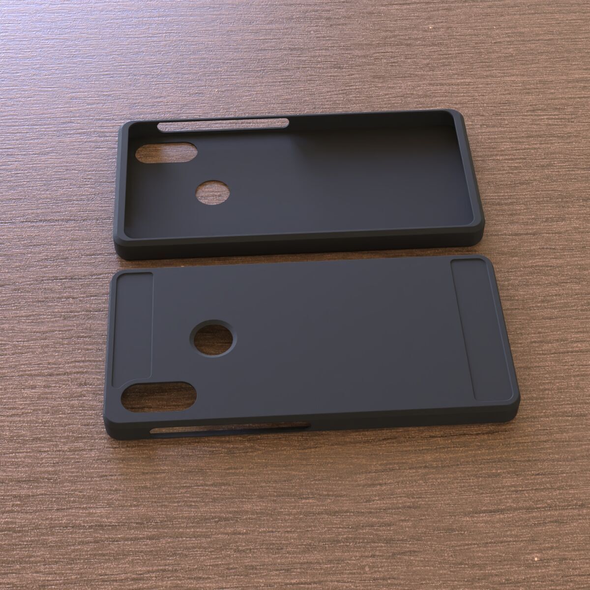 Mobile Case Motorola One Power 3D print model_7