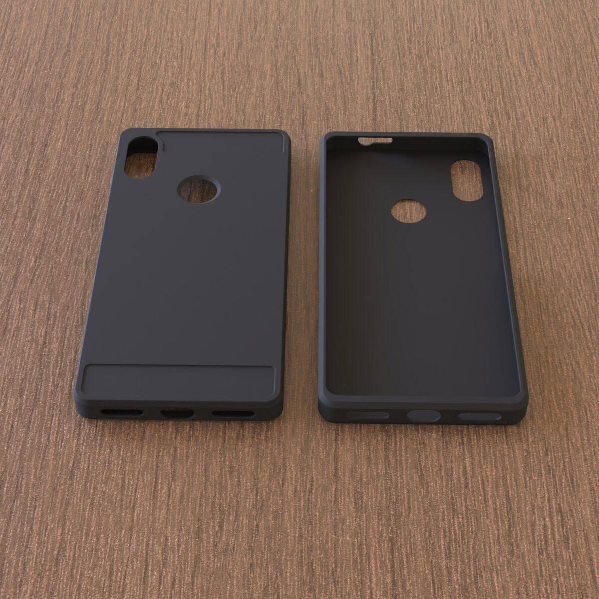 Mobile Case Motorola One Power 3D print model_5