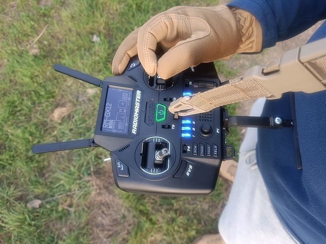 Radiomaster GX12 Radio Multi Stand fully 3d printed