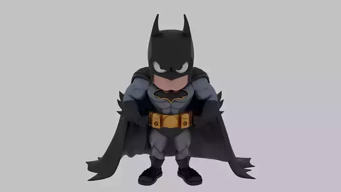 Miniature Batman Character