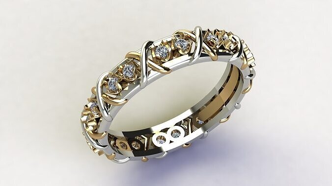 Tiffany ring 3DModel  3D print model