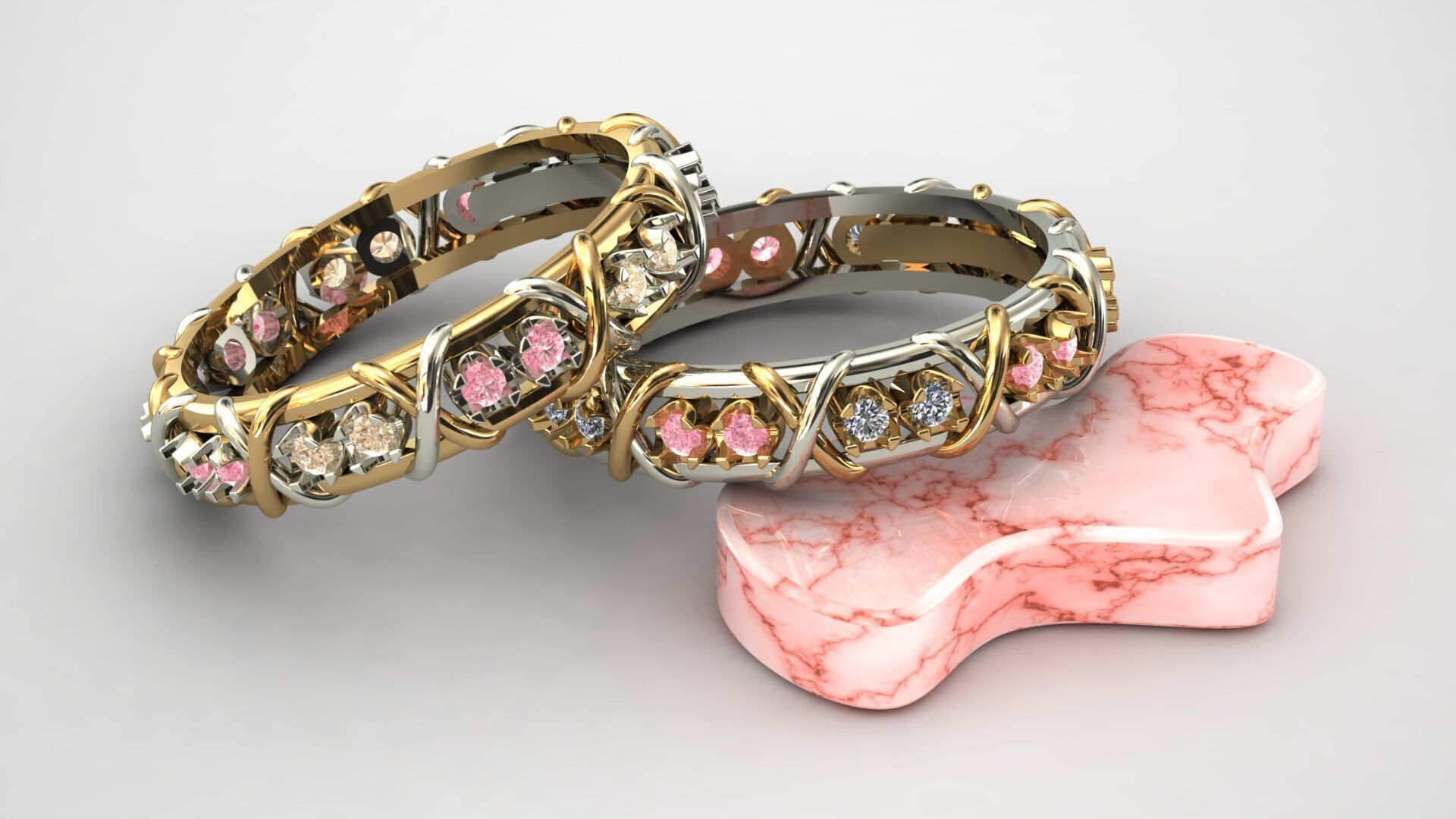 Tiffany ring 3DModel  3D print model_3