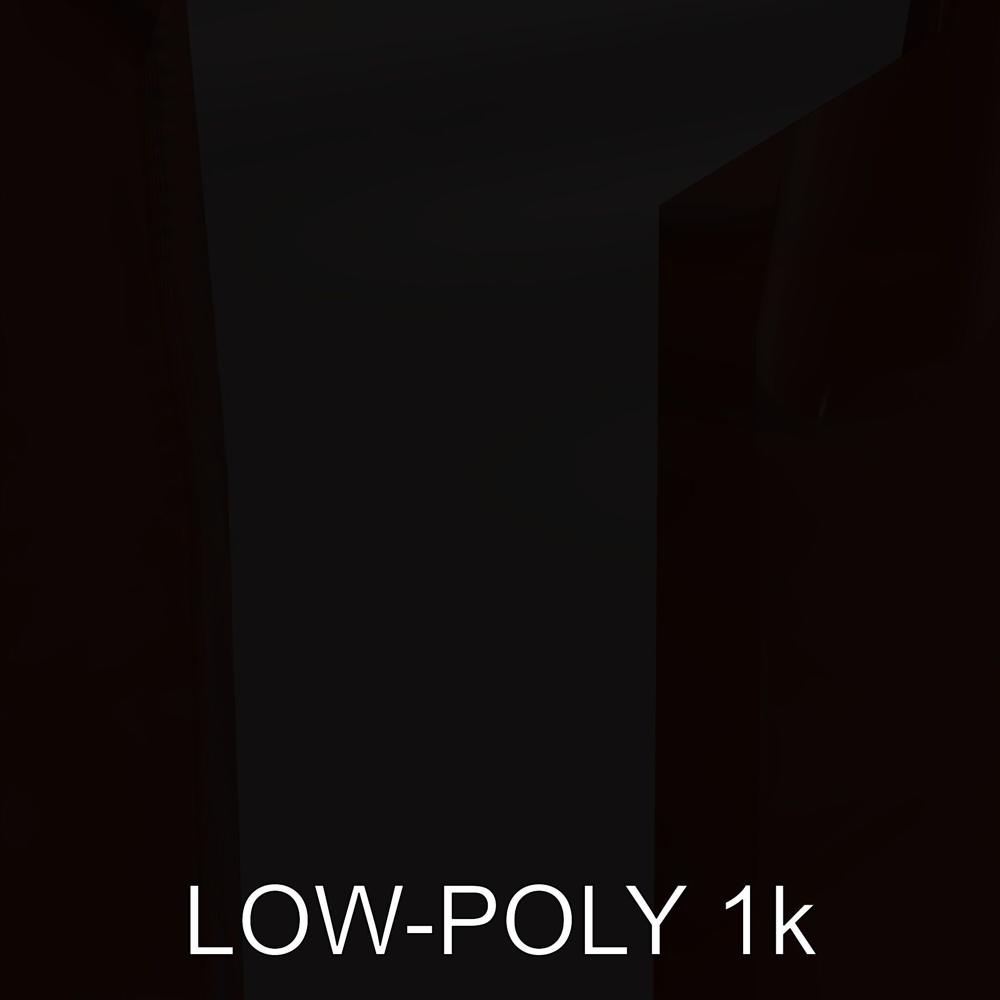 Urban Metal Trash Can Model Pack Low-poly 3D model_9