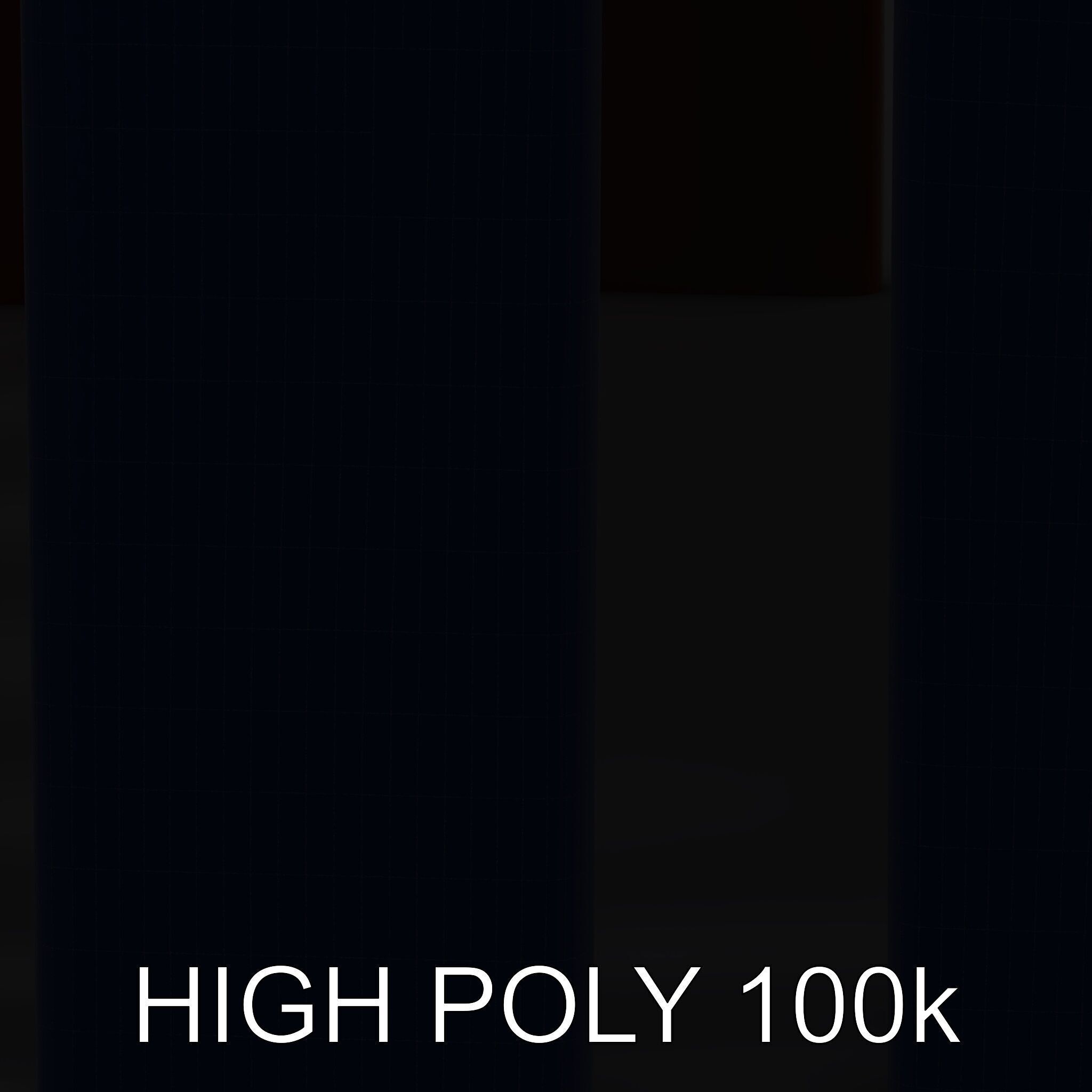 Urban Metal Trash Can Model Pack Low-poly 3D model_5