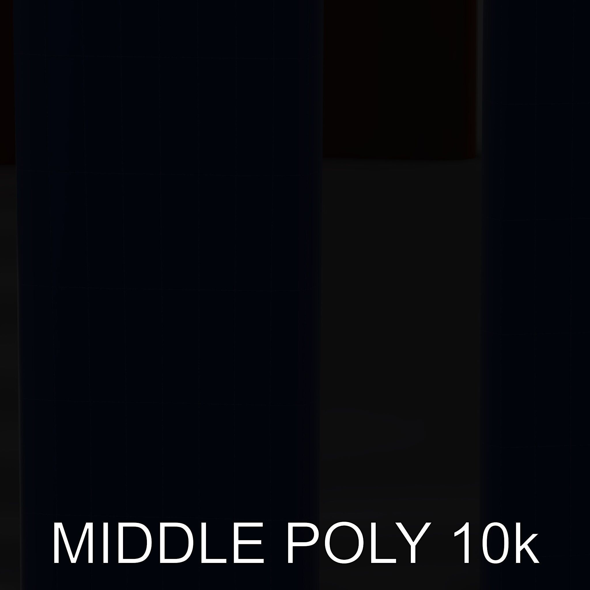 Urban Metal Trash Can Model Pack Low-poly 3D model_16