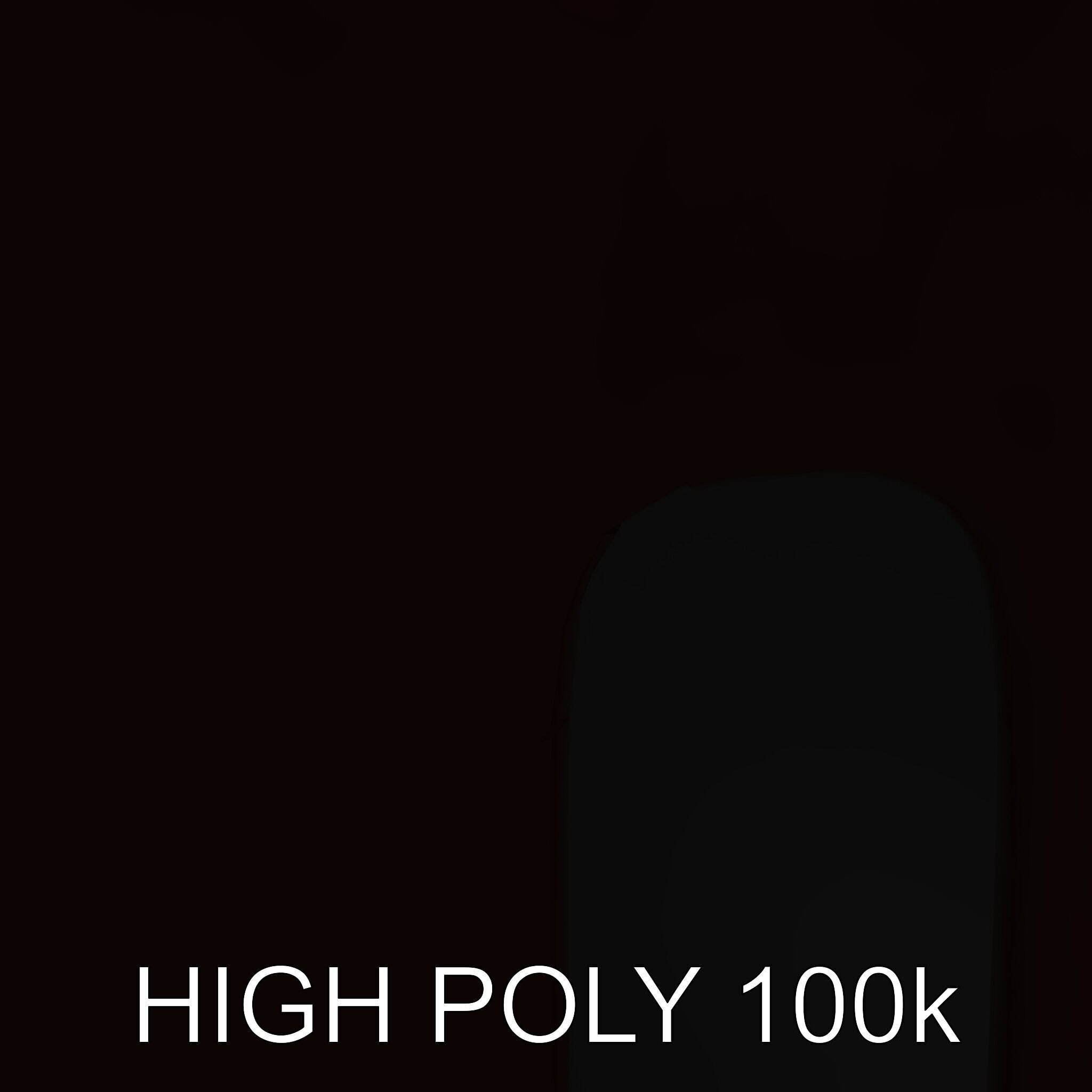 Urban Metal Trash Can Model Pack Low-poly 3D model_29