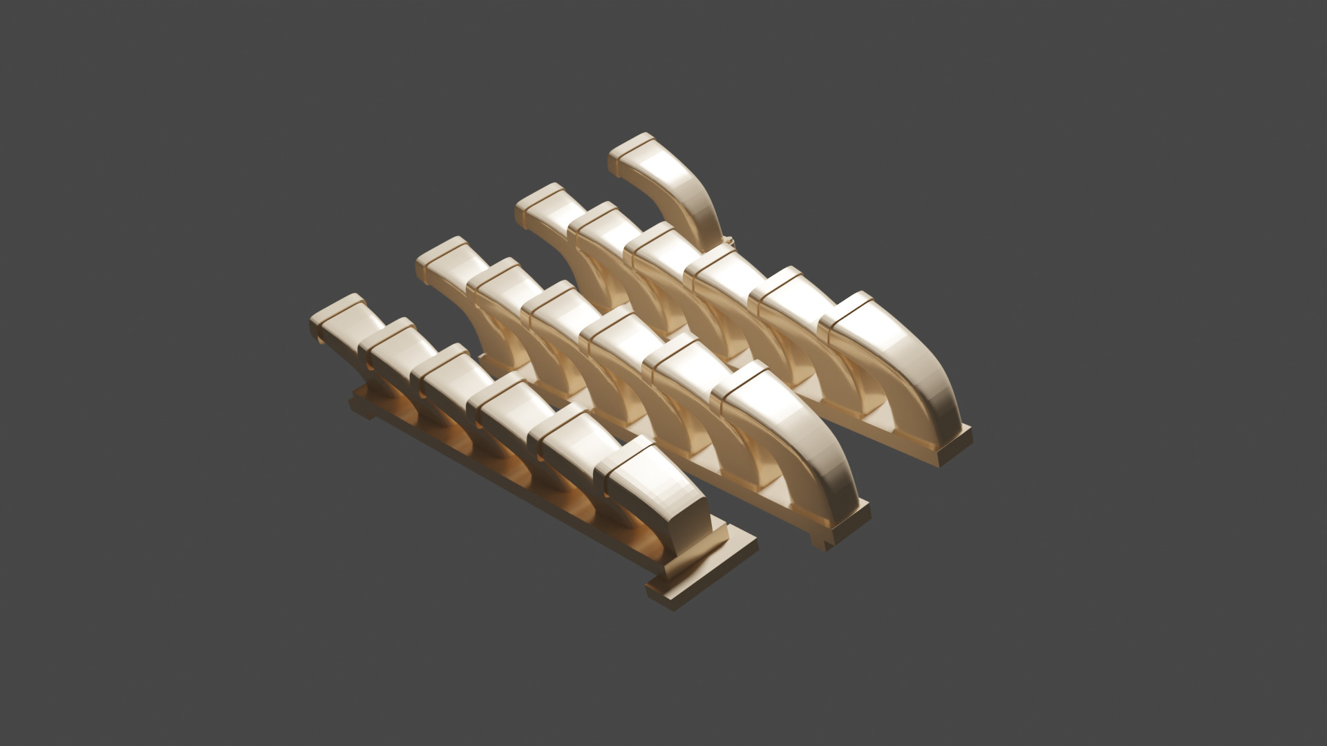 Exhausts for 24th scale Airfix Stuka 3D print model_1