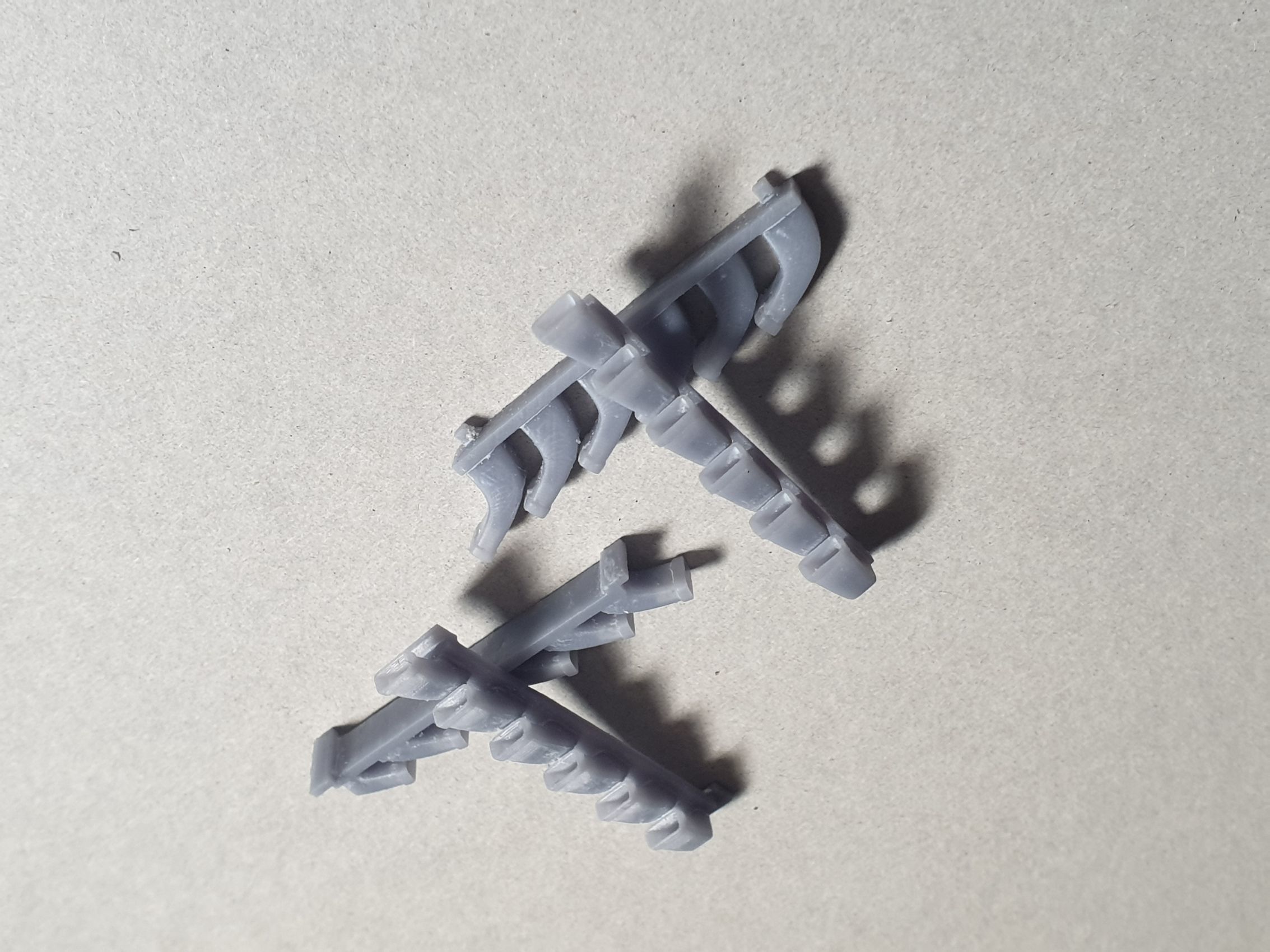 Exhausts for 24th scale Airfix Stuka 3D print model_8