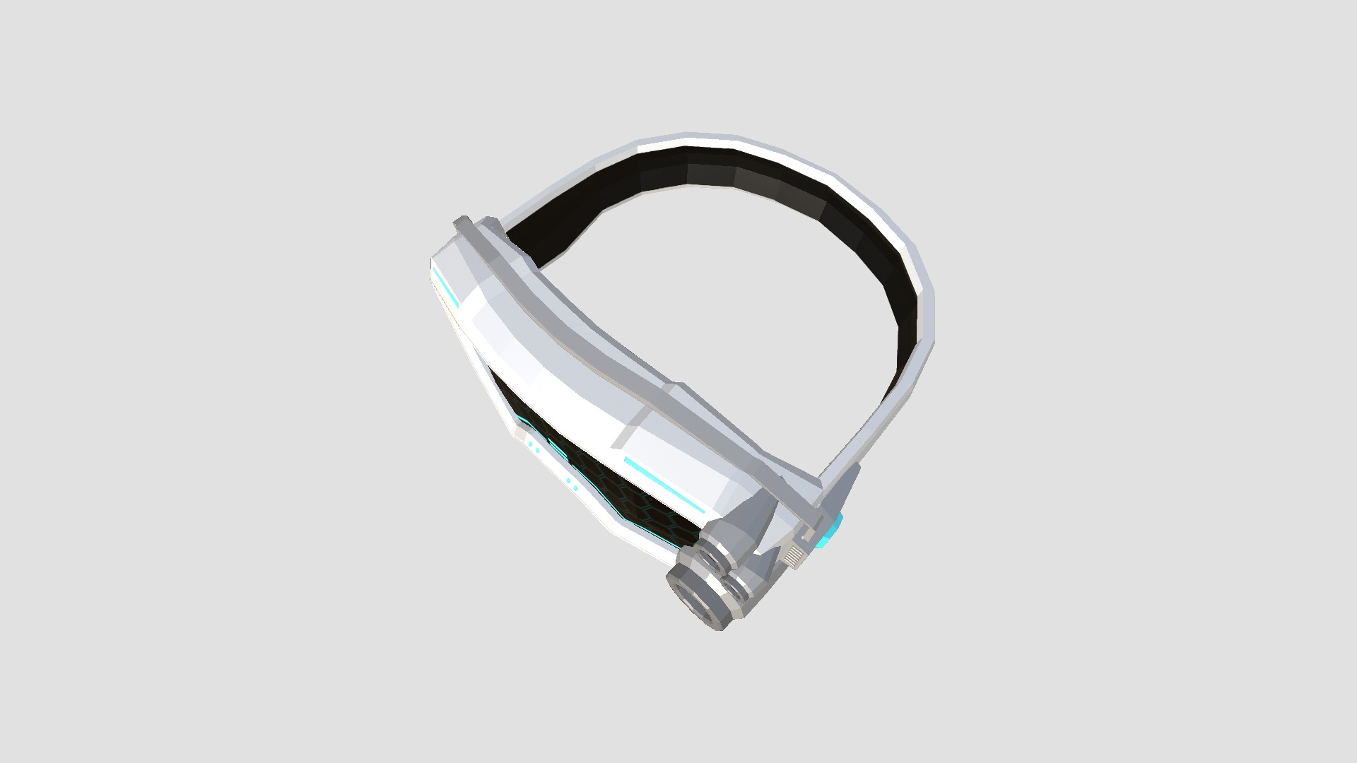 08 SciFi Glasses Low Poly A Collection - Character Design _54