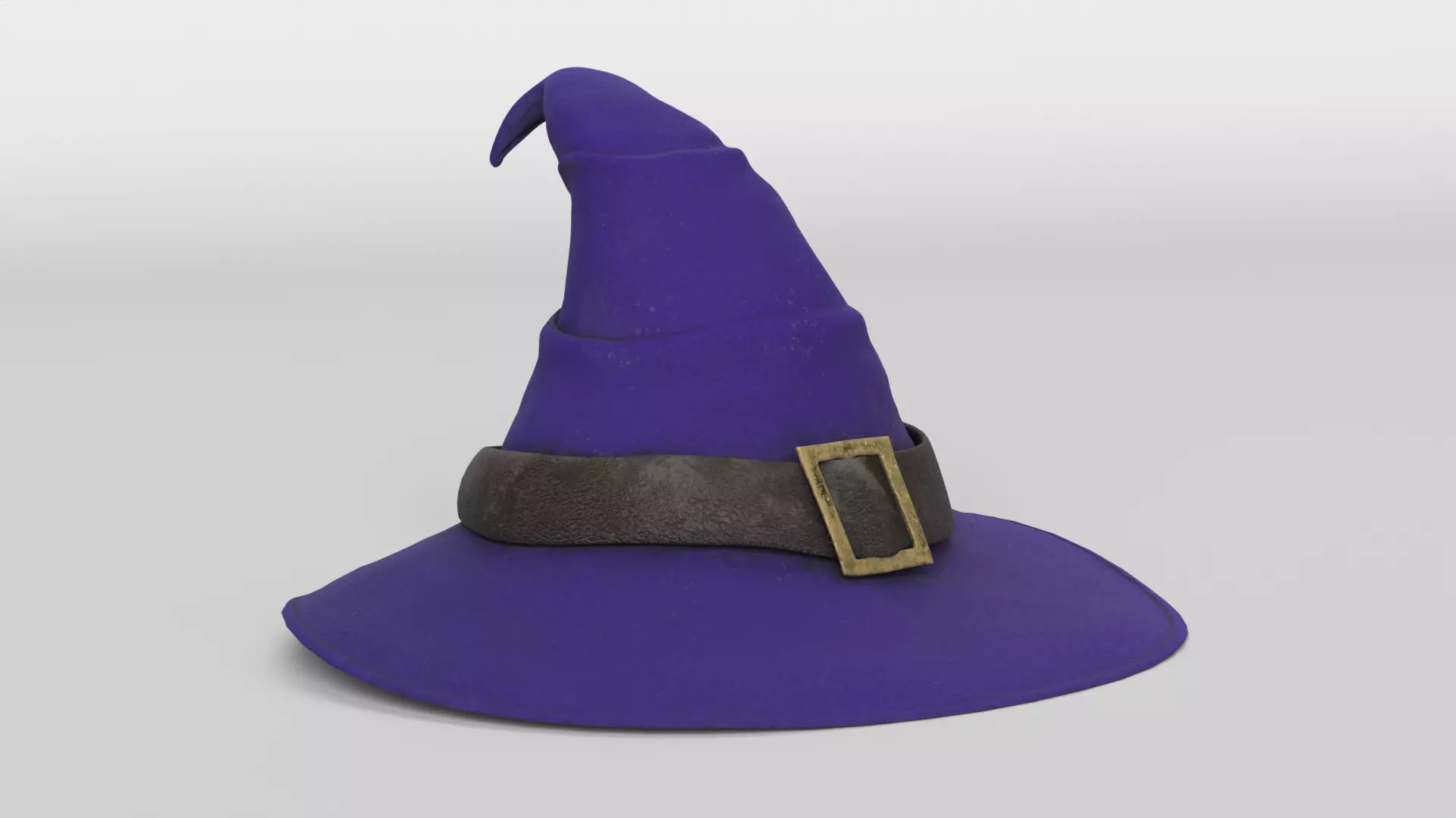Old Witch Hat 3D model