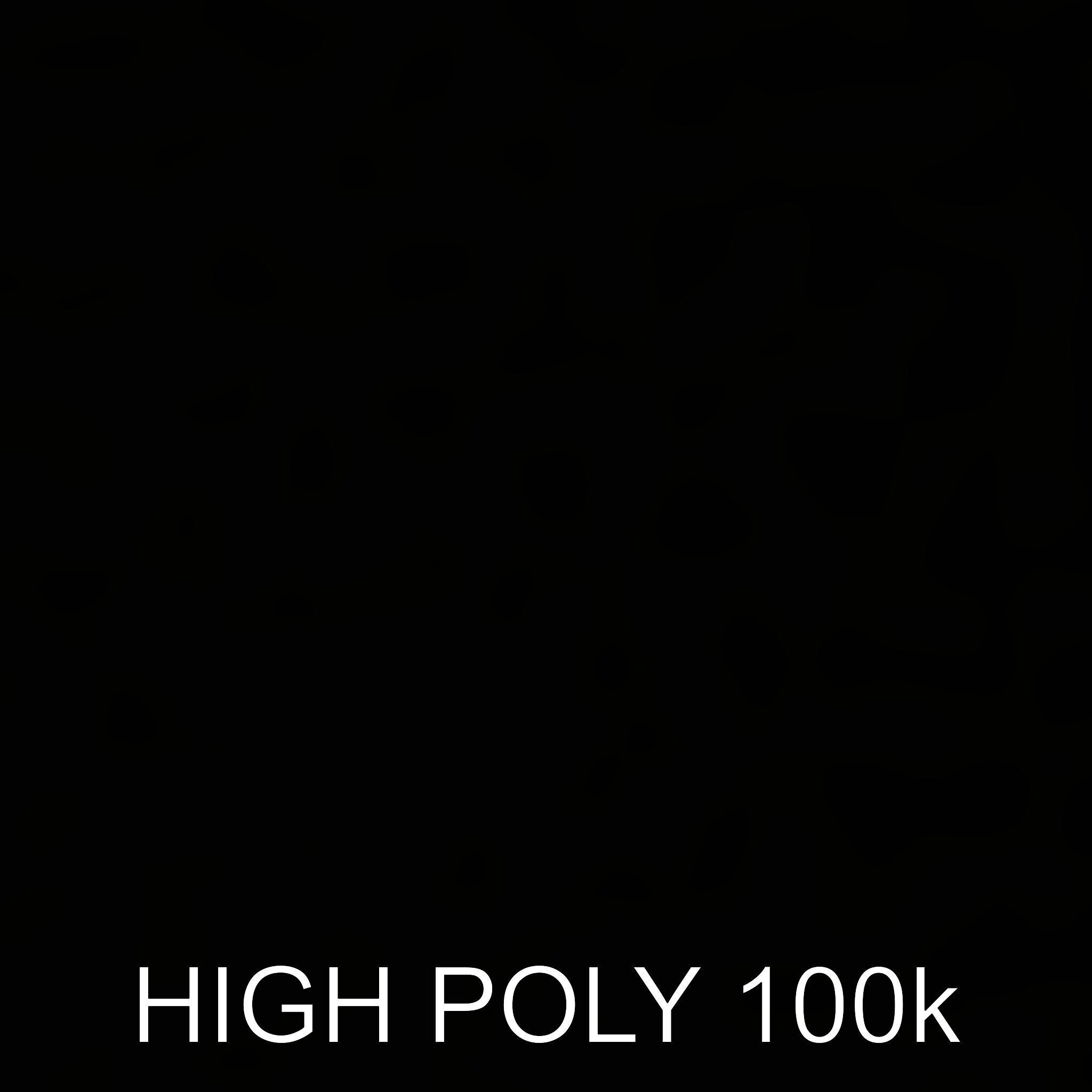 Vintage Metal Canteen Model Pack Low-poly 3D model_18