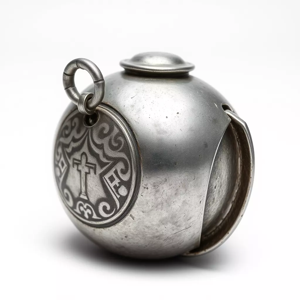 Vintage Metal Canteen Model Pack Low-poly 3D model_0