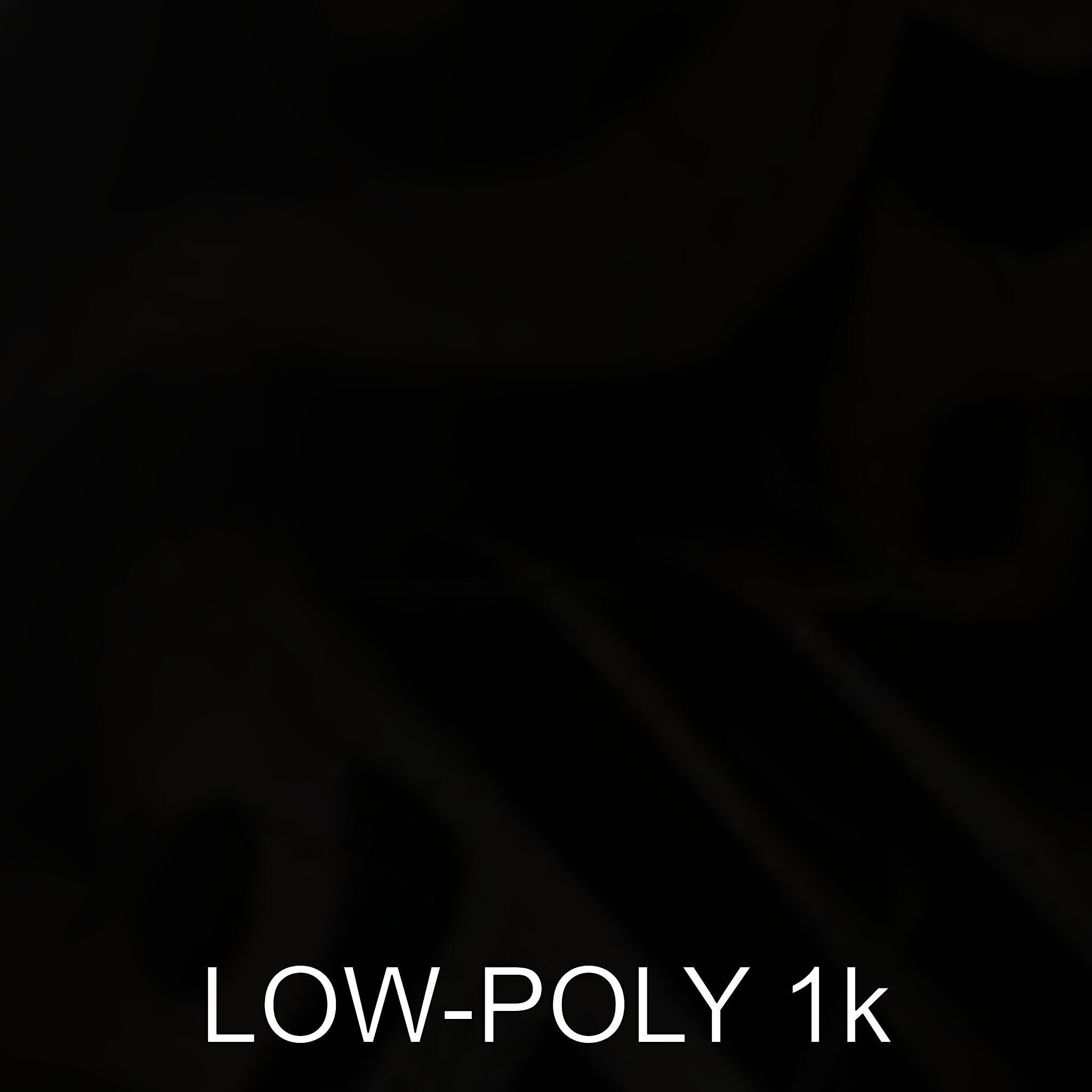 Vintage Metal Canteen Model Pack Low-poly 3D model_9