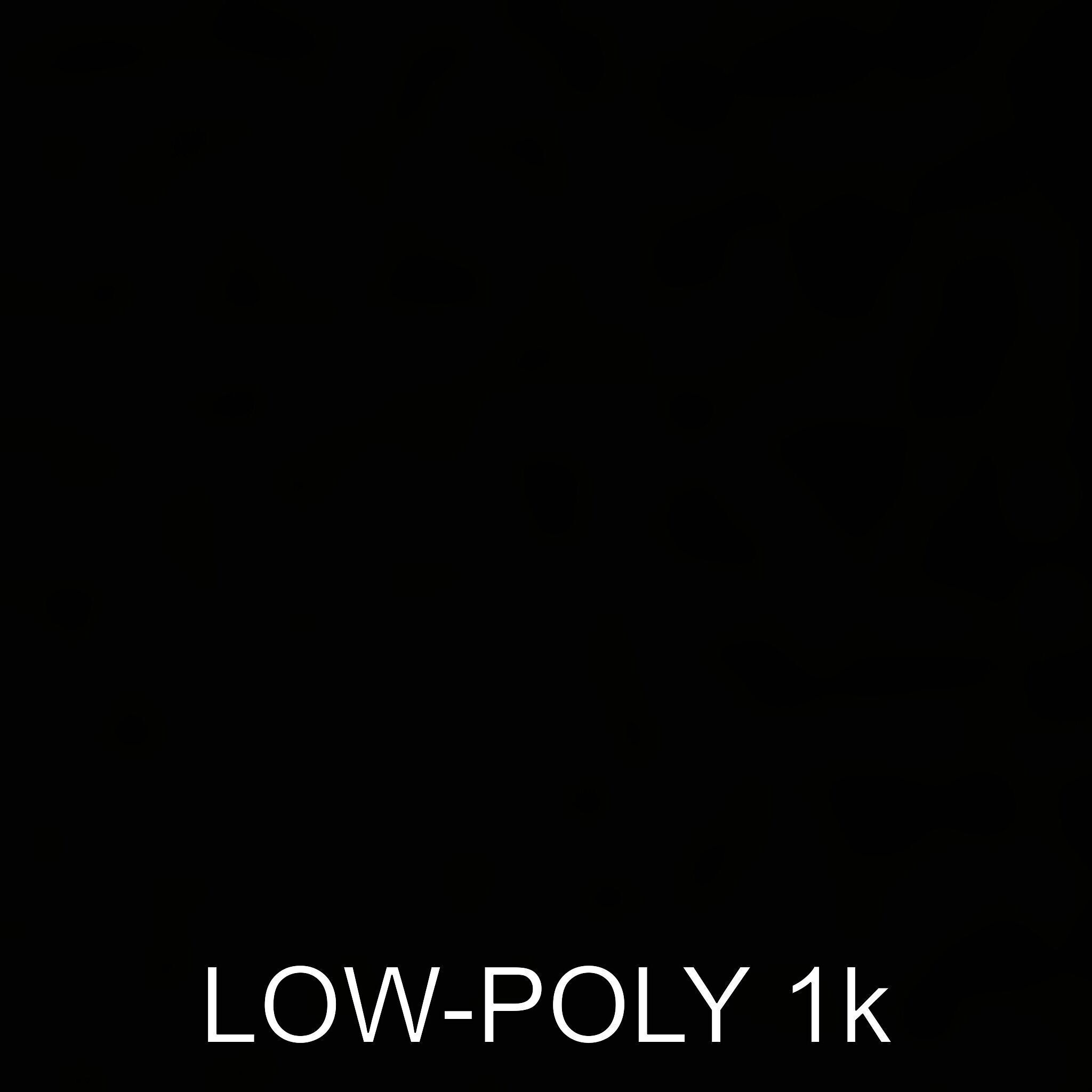 Vintage Metal Canteen Model Pack Low-poly 3D model_22