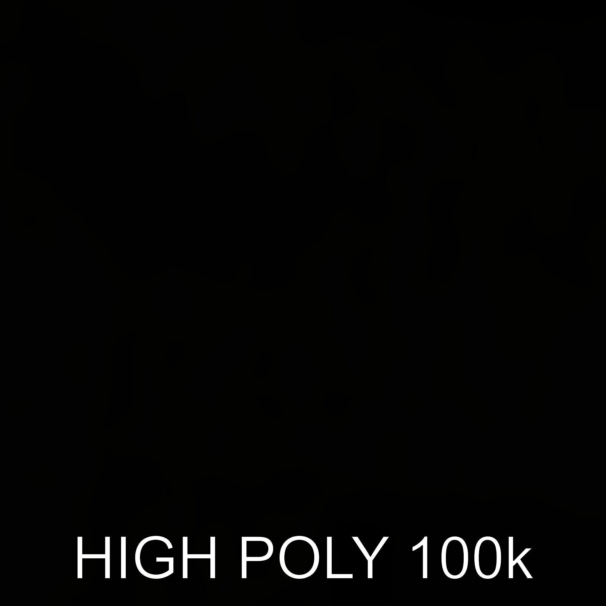 Vintage Metal Canteen Model Pack Low-poly 3D model_12