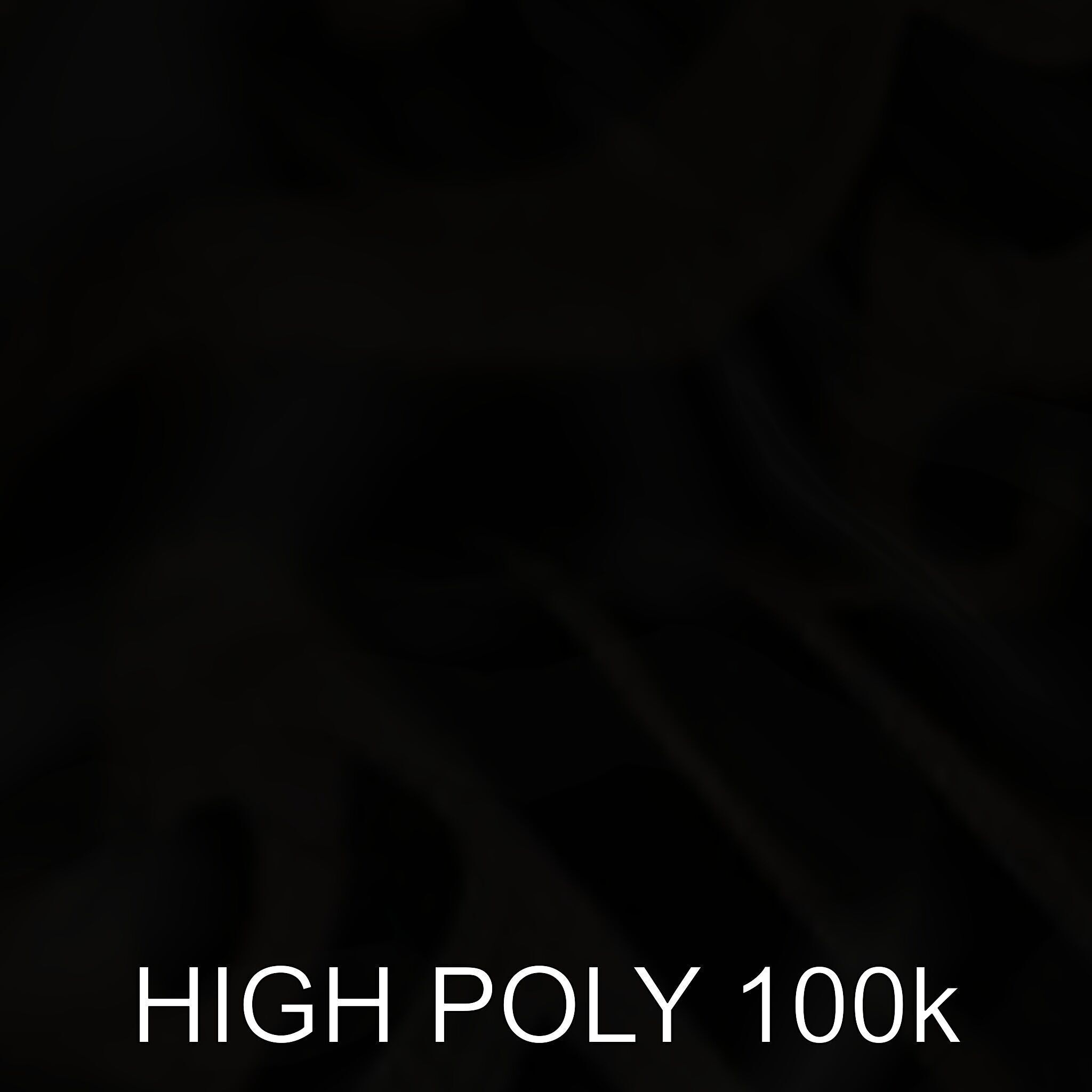 Vintage Metal Canteen Model Pack Low-poly 3D model_4