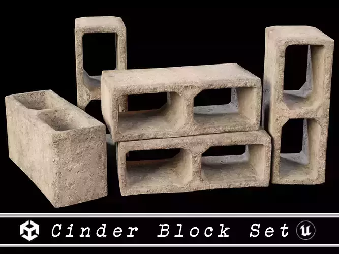 Cinder Blocks Set