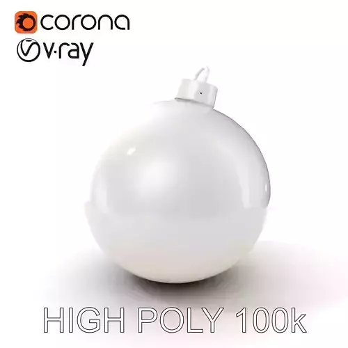 Christmas Ornament Sphere Model Pack Low-poly 3D model Christmas Ornament Sphere Model Pack Low-poly 3D model