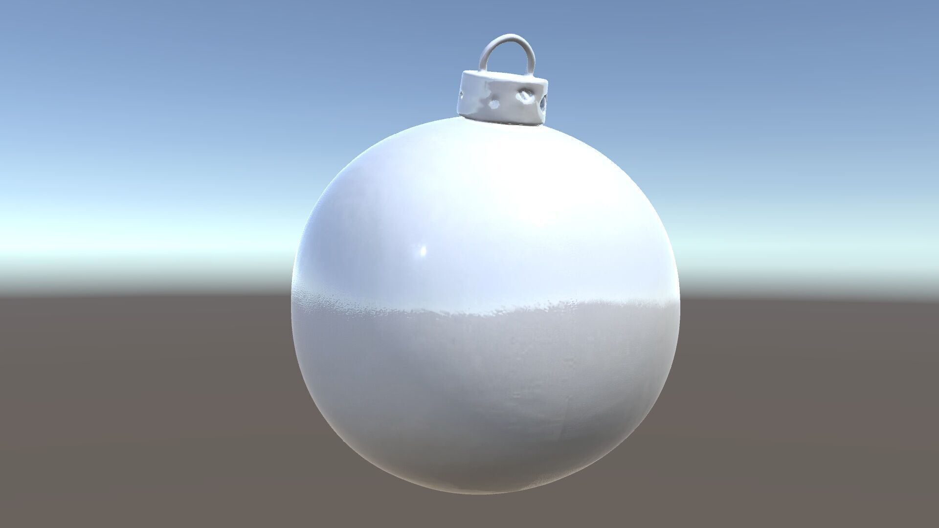 Christmas Ornament Sphere Model Pack Low-poly 3D model_5