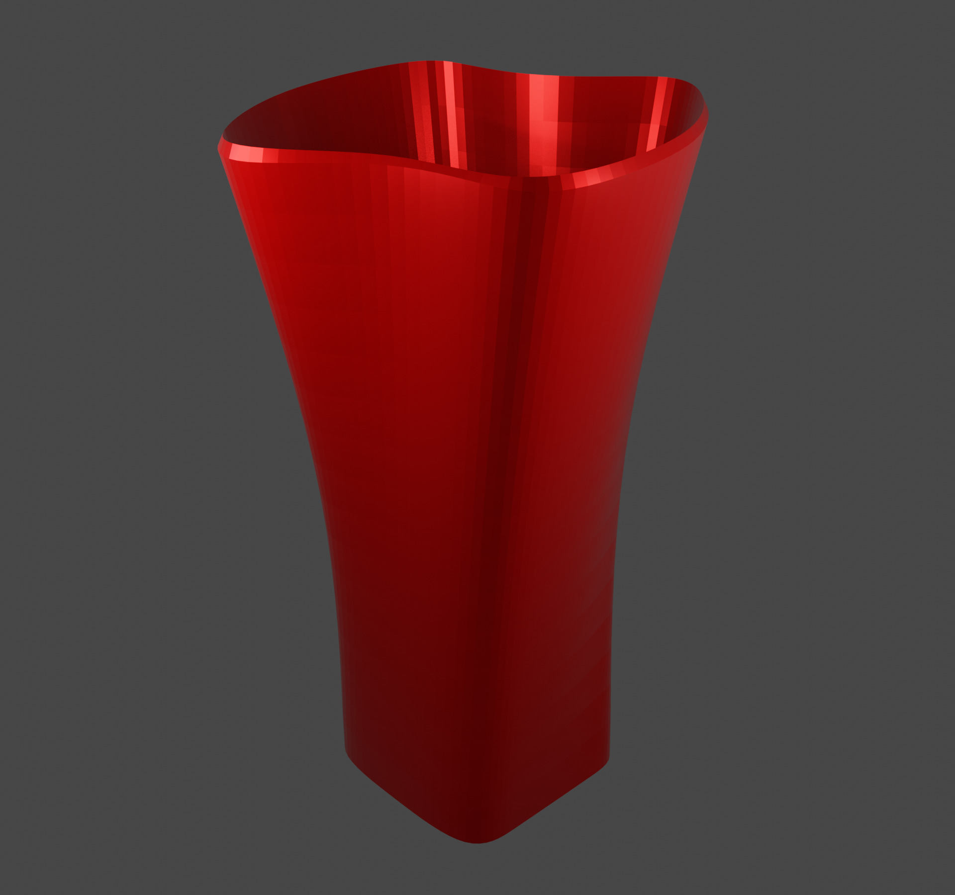 Wavy Rim Serenity Vase 3D print model_5