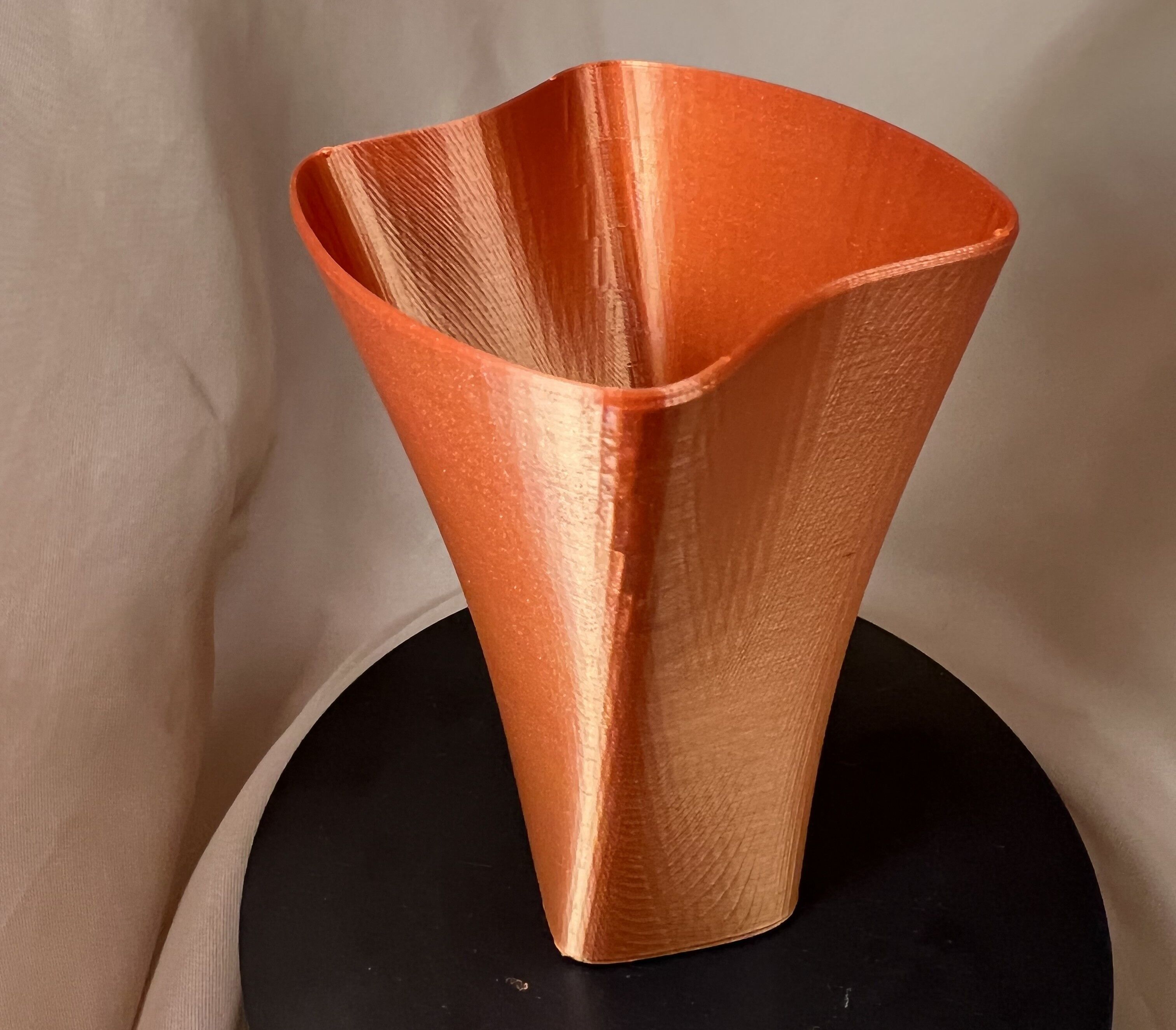 Wavy Rim Serenity Vase 3D print model_1