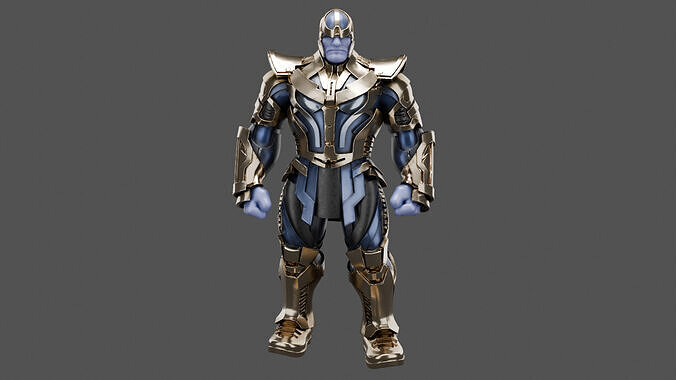 Thanos The Mad Titan 3D model