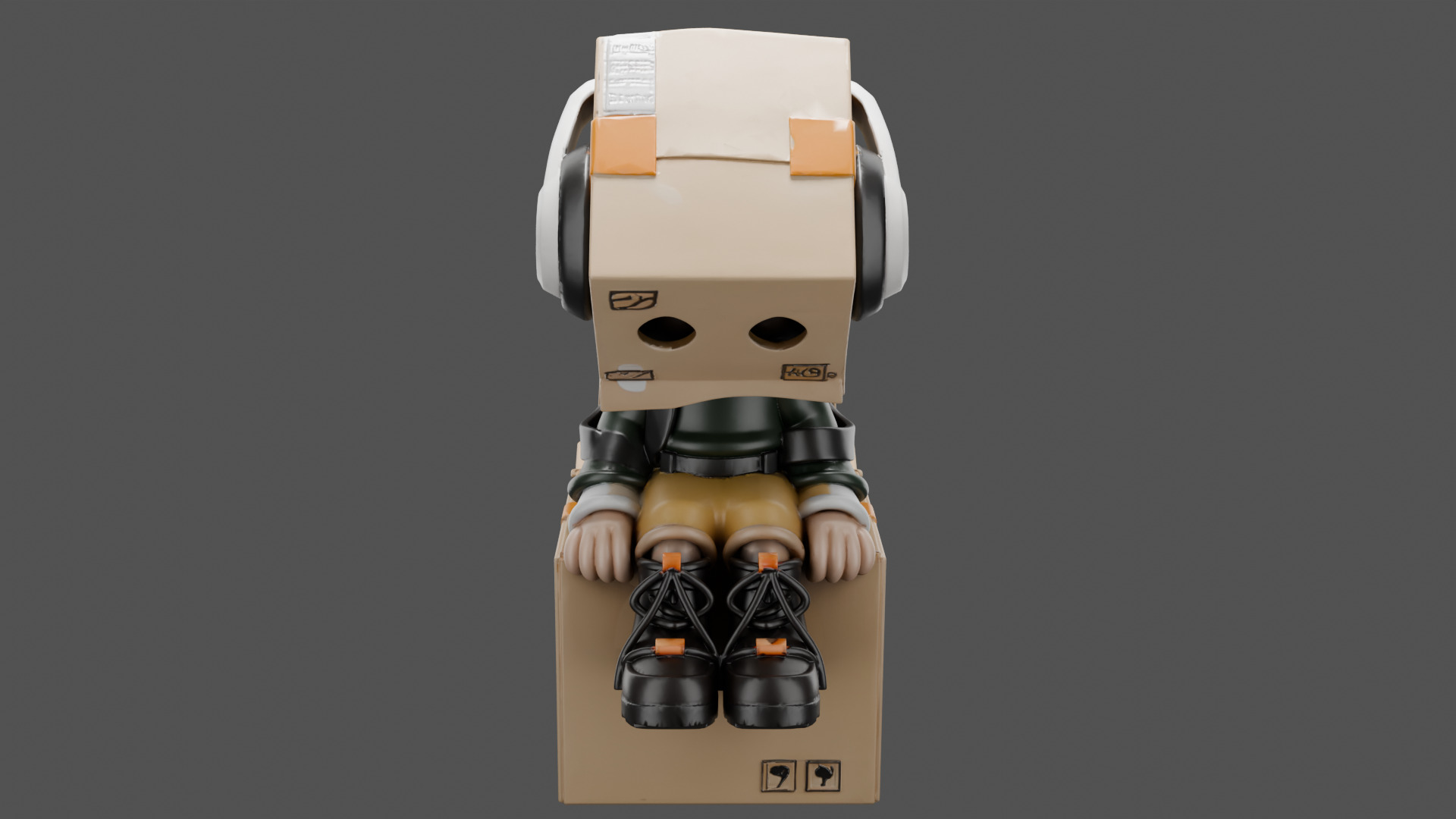 Boxy Beats 3D model_1