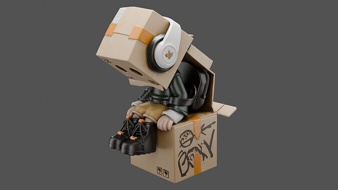 Boxy Beats 3D model